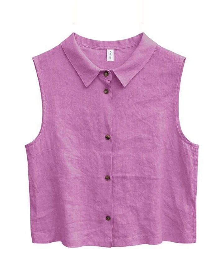 Mazine Bluse Sleeveless Linen