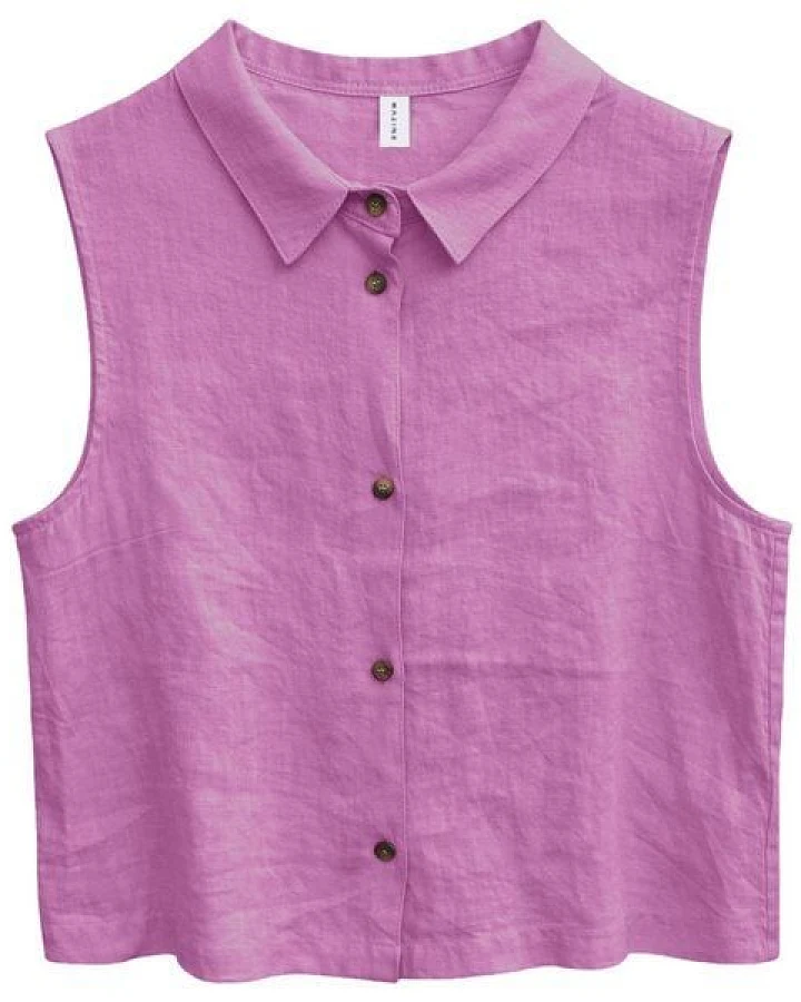 Mazine Bluse Sleeveless Linen