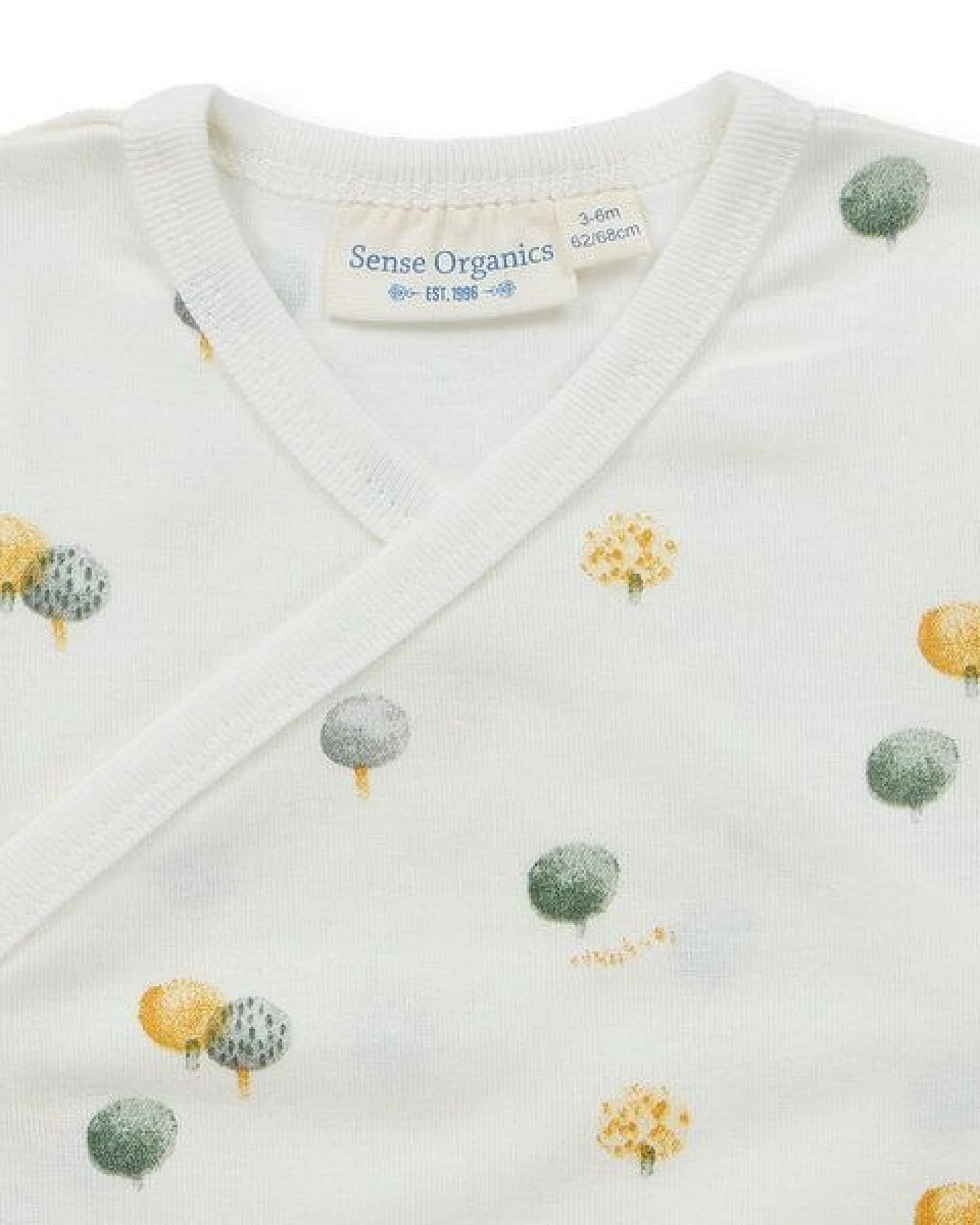 sense-organics Baby Wickelshirt, Modell VICTORIA – Ansicht 3