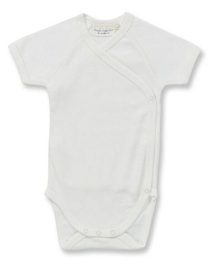 sense-organics Baby Wickelbody mit kurzen Ãrmel, Modell YGON