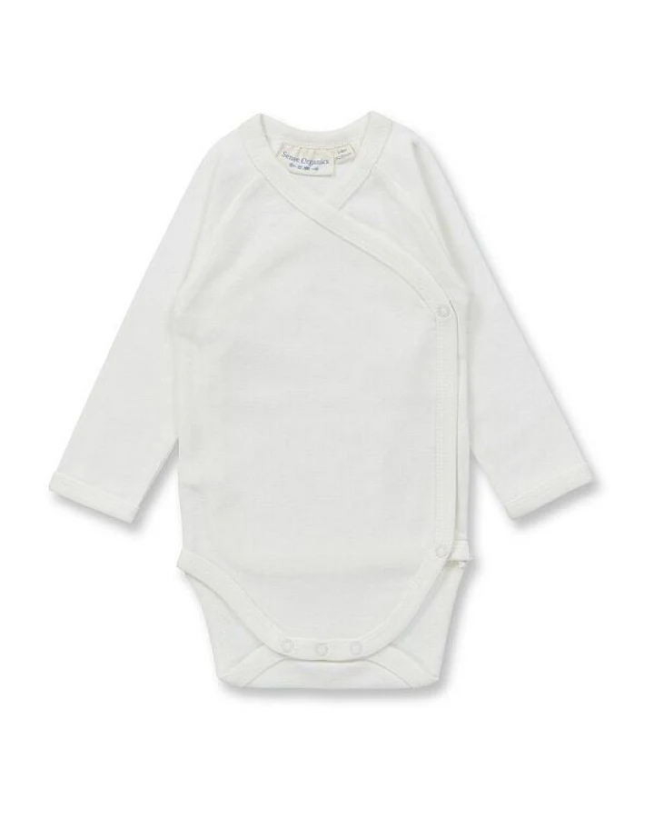 sense-organics Baby Wickel Langarmbody, Modell YGON