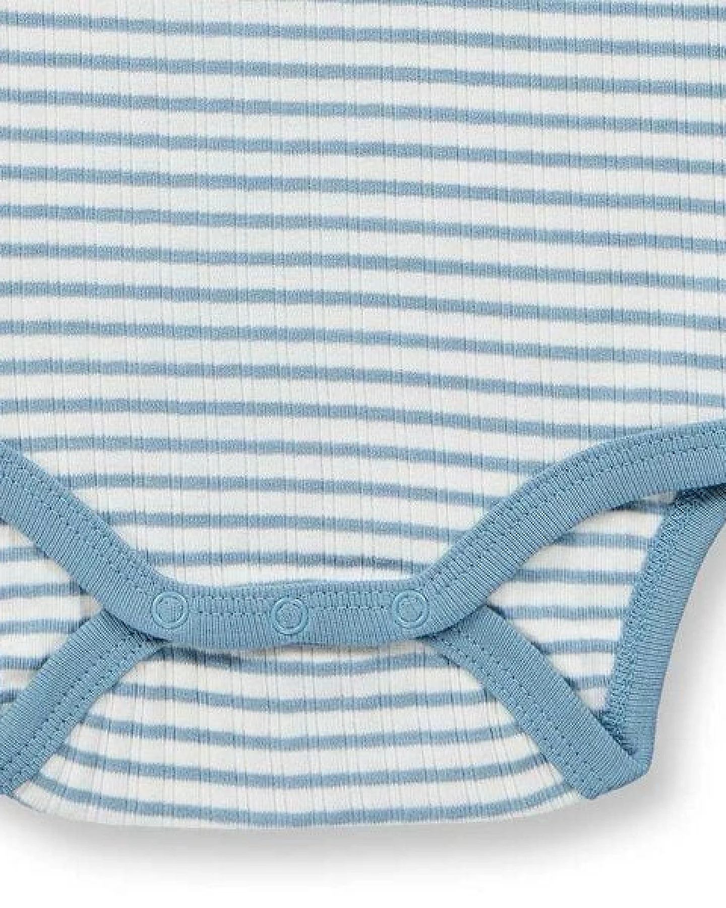 sense-organics Baby Body geringelt, Modell YVON – Ansicht 4