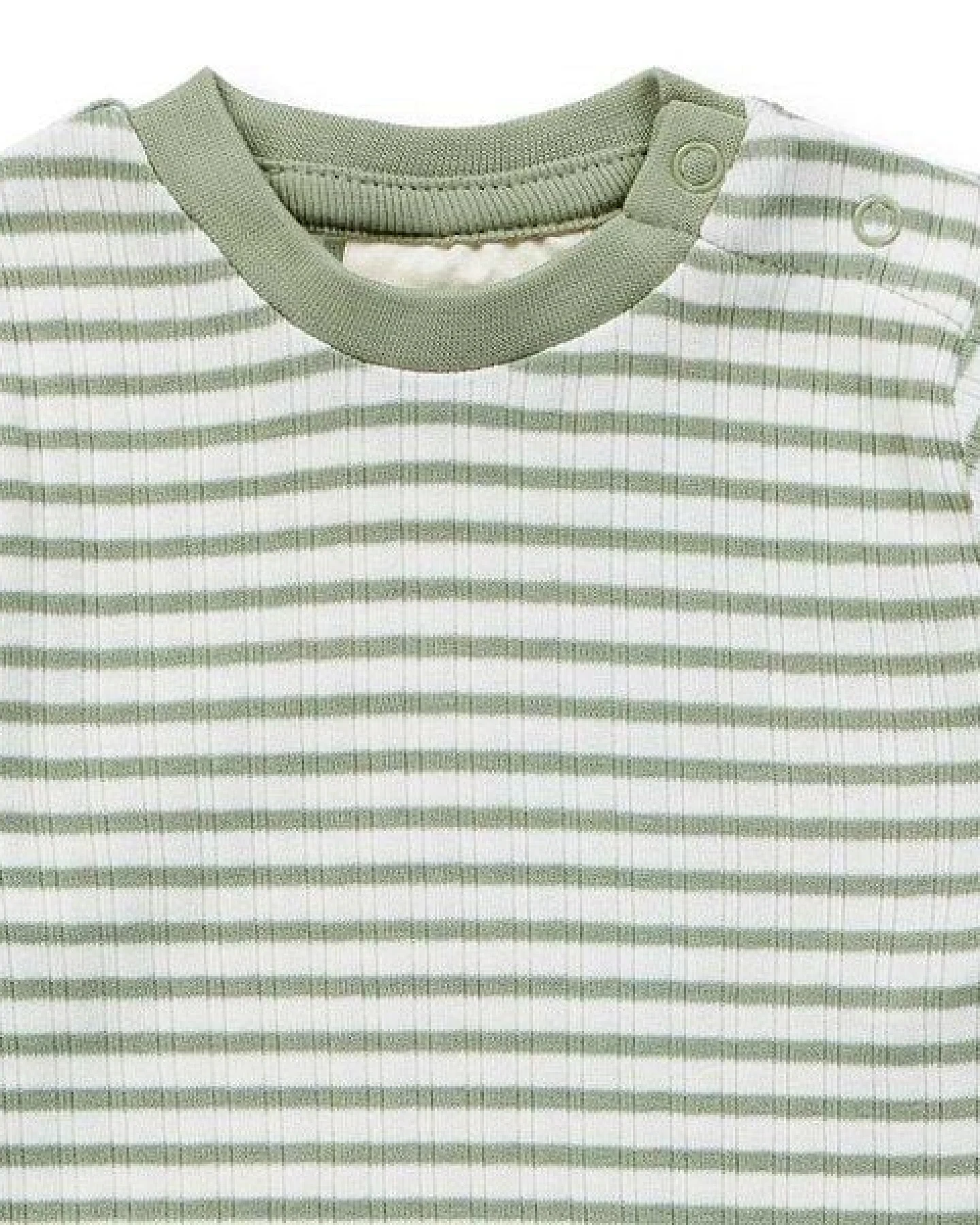 sense-organics Baby Body geringelt, Modell YVON – Ansicht 3