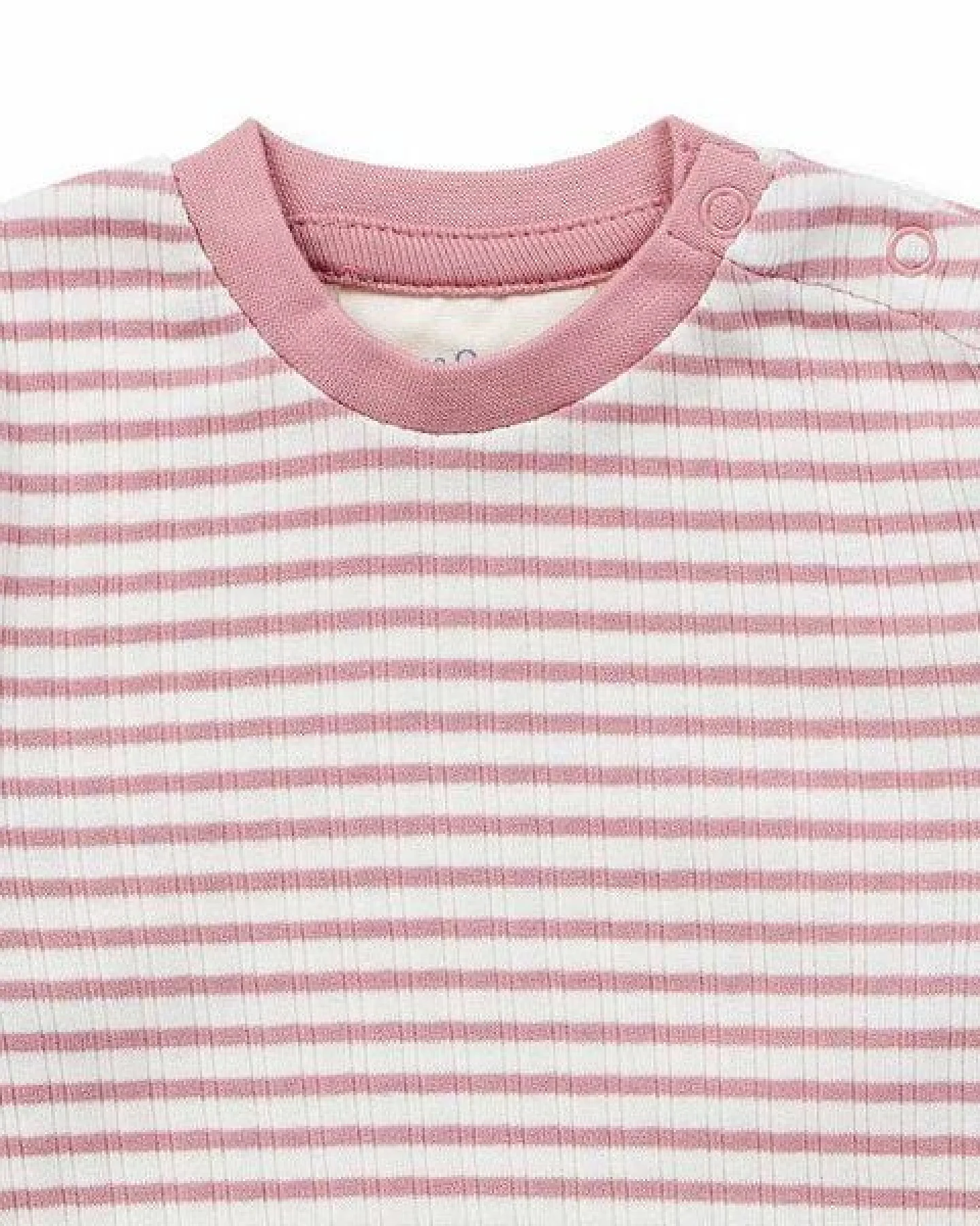 sense-organics Baby Body geringelt, Modell YVON – Ansicht 3
