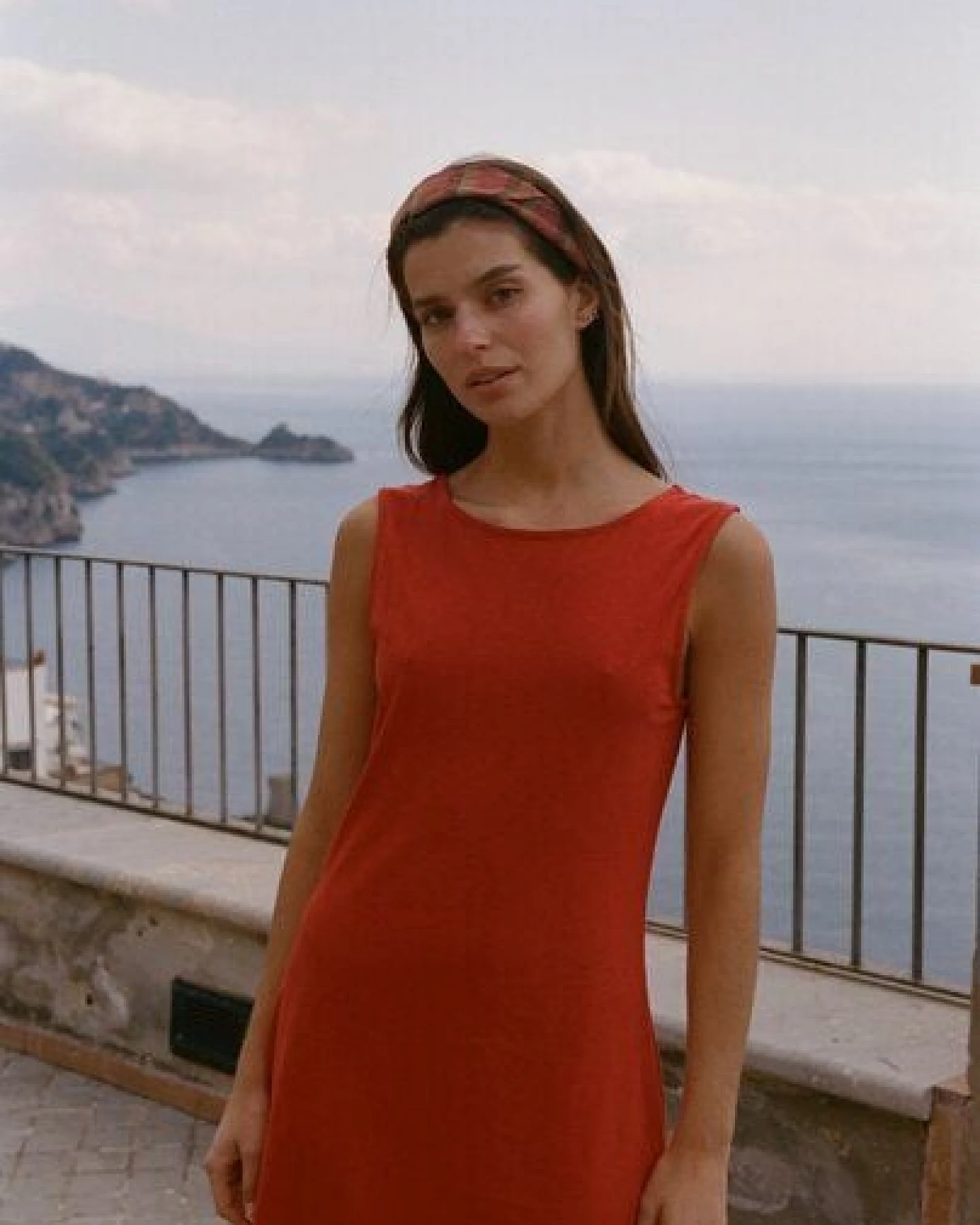 Nénés Kleid Francesca – Rot – Ansicht 4