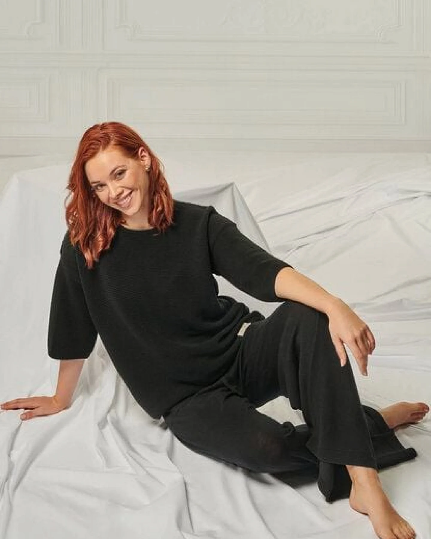 YOU LOOK PERFECT 100% Merino Halbarmpullover "Fay" – Ansicht 3