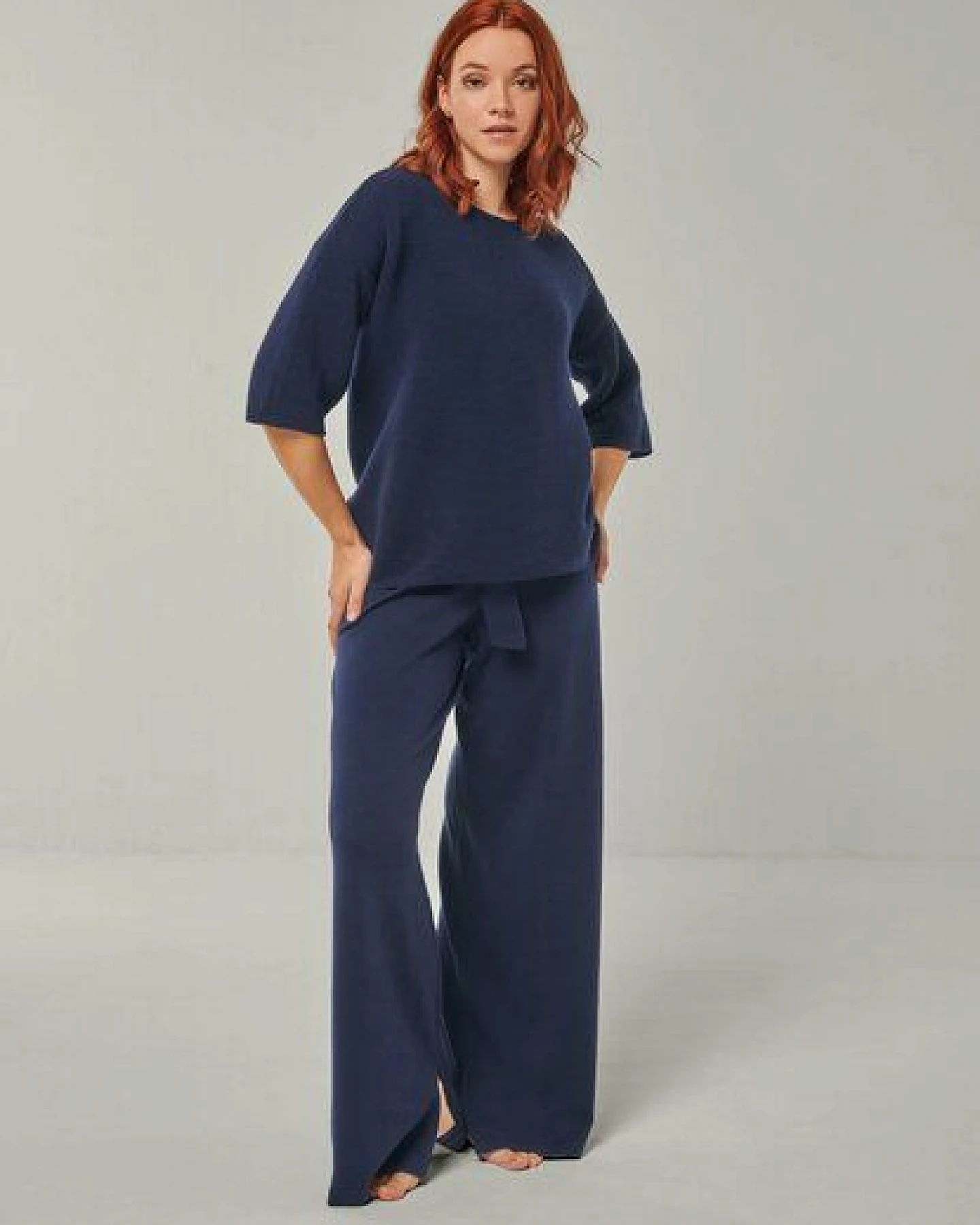 YOU LOOK PERFECT 100% Merino Halbarmpullover "Fay" – Ansicht 3