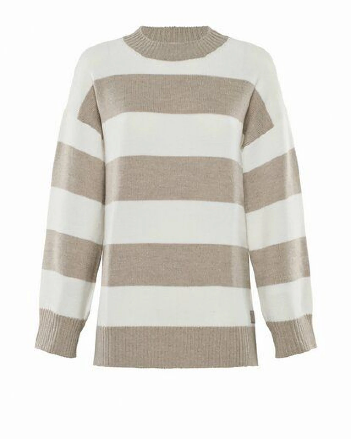 YOU LOOK PERFECT 100% Merino Blockstreifen Pullover "Felia" – Ansicht 4