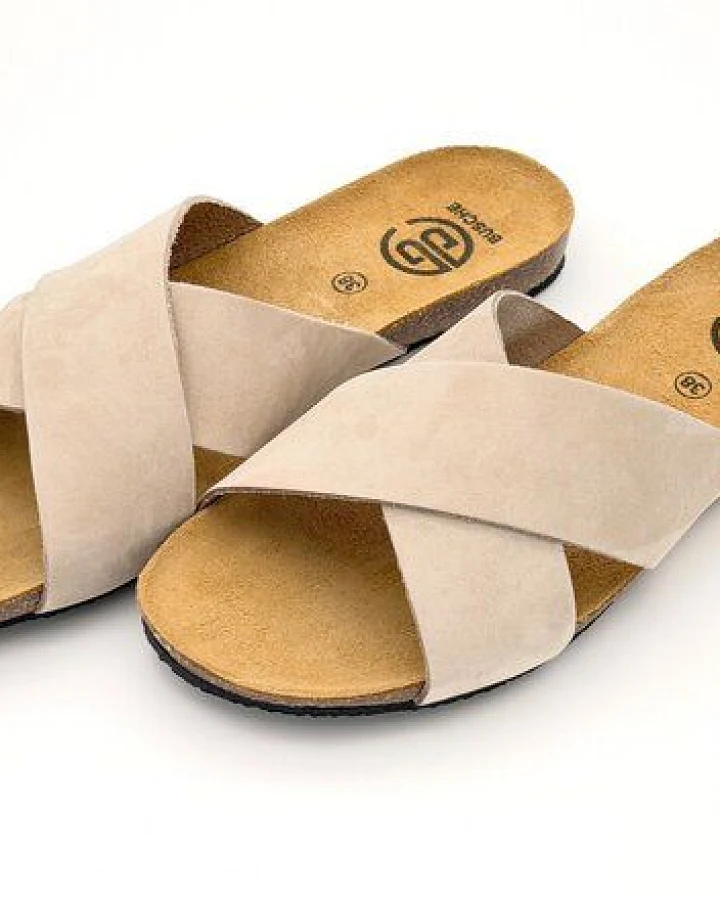 Busche Tropez Sandale nocciola beige