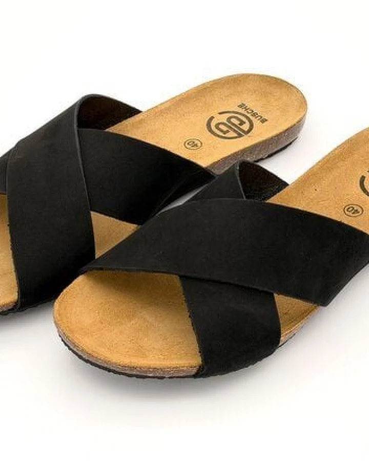 Busche Tropez Sandale negro