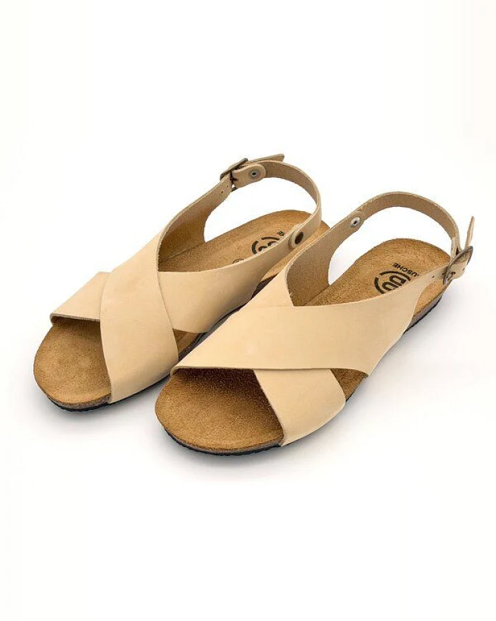 Busche Almeira Slingback Sandale sinai beige