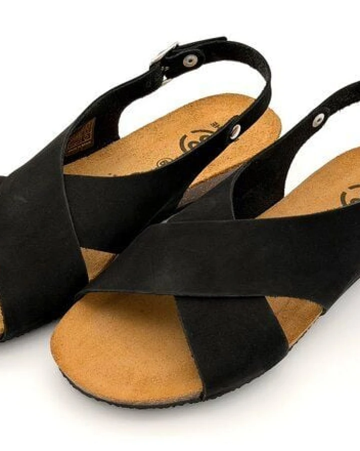 Busche Almeira Slingback Sandale negro