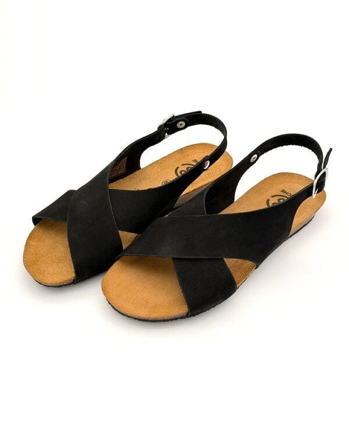 Busche Almeira Slingback Sandale negro