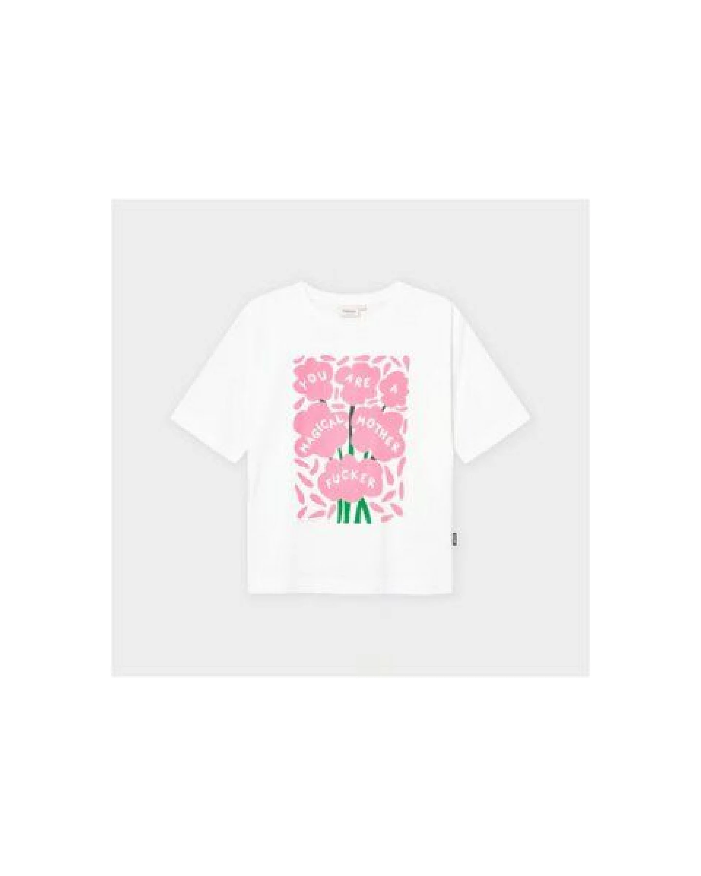 DEDICATED Vadstena T-Shirt Magical Flowers – Ansicht 3