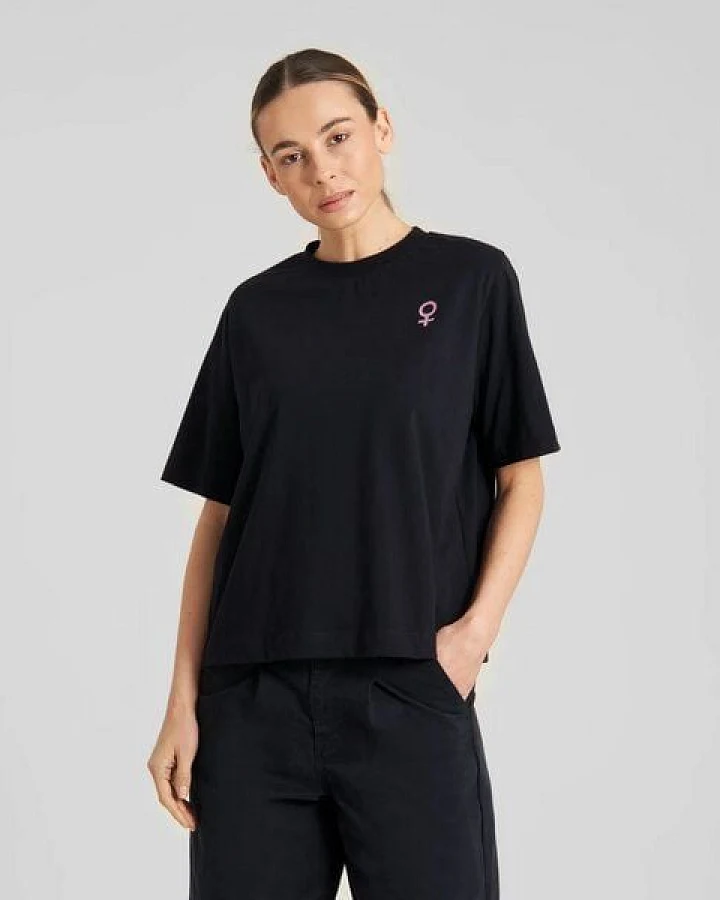 DEDICATED Damen T-Shirt Vadstena Femme Leaf