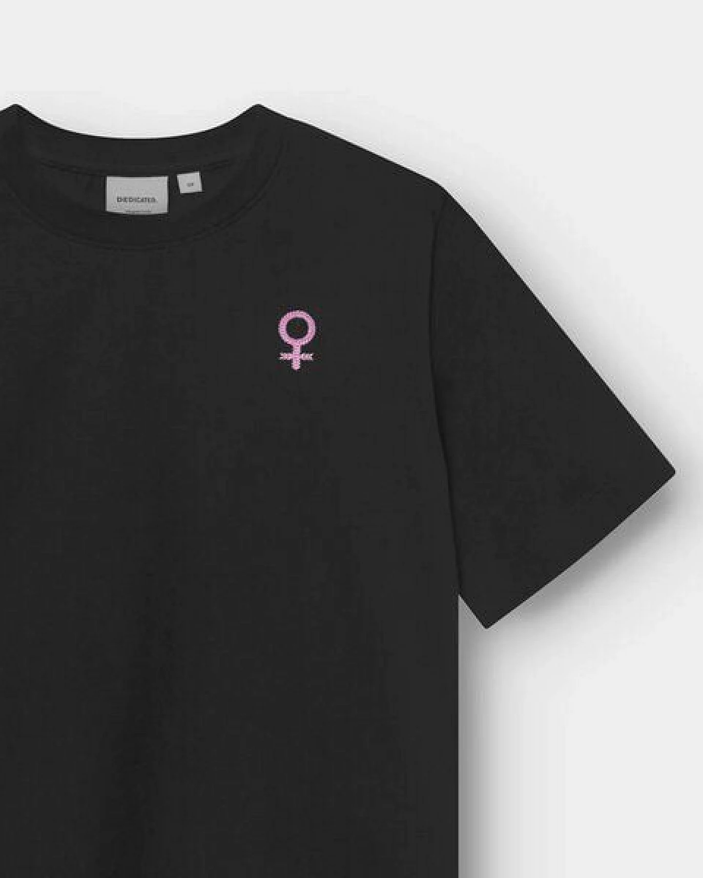 DEDICATED Damen T-Shirt Vadstena Femme Leaf – Ansicht 2