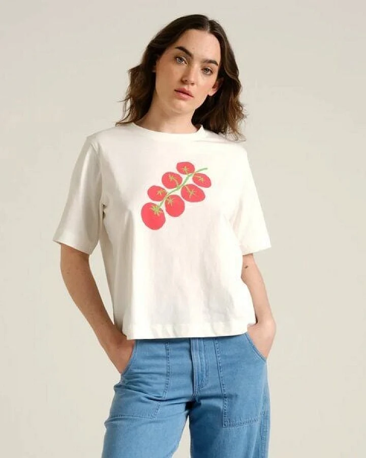 DEDICATED Vadstena T-Shirt Tomato