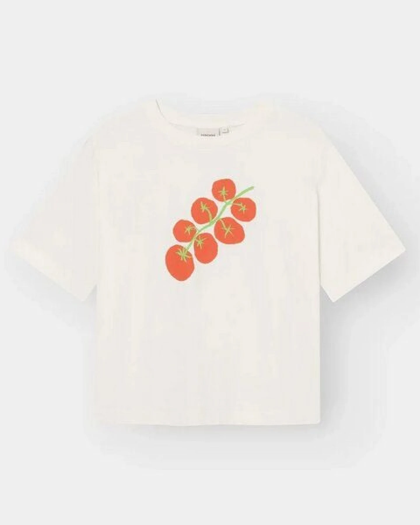 DEDICATED Vadstena T-Shirt Tomato – Ansicht 2