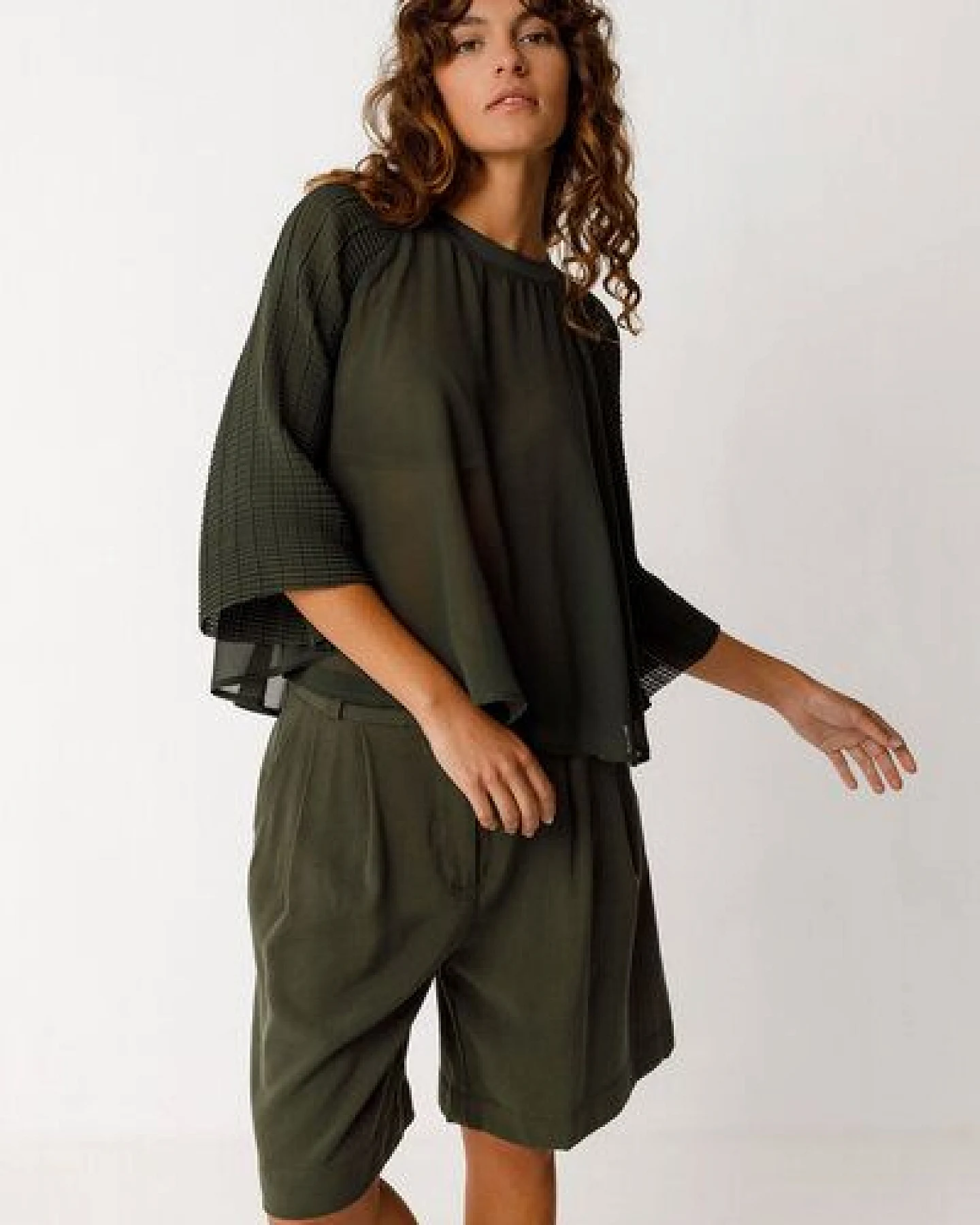 SKFK Loiara Top aus recyceltem Polyester – Ansicht 2