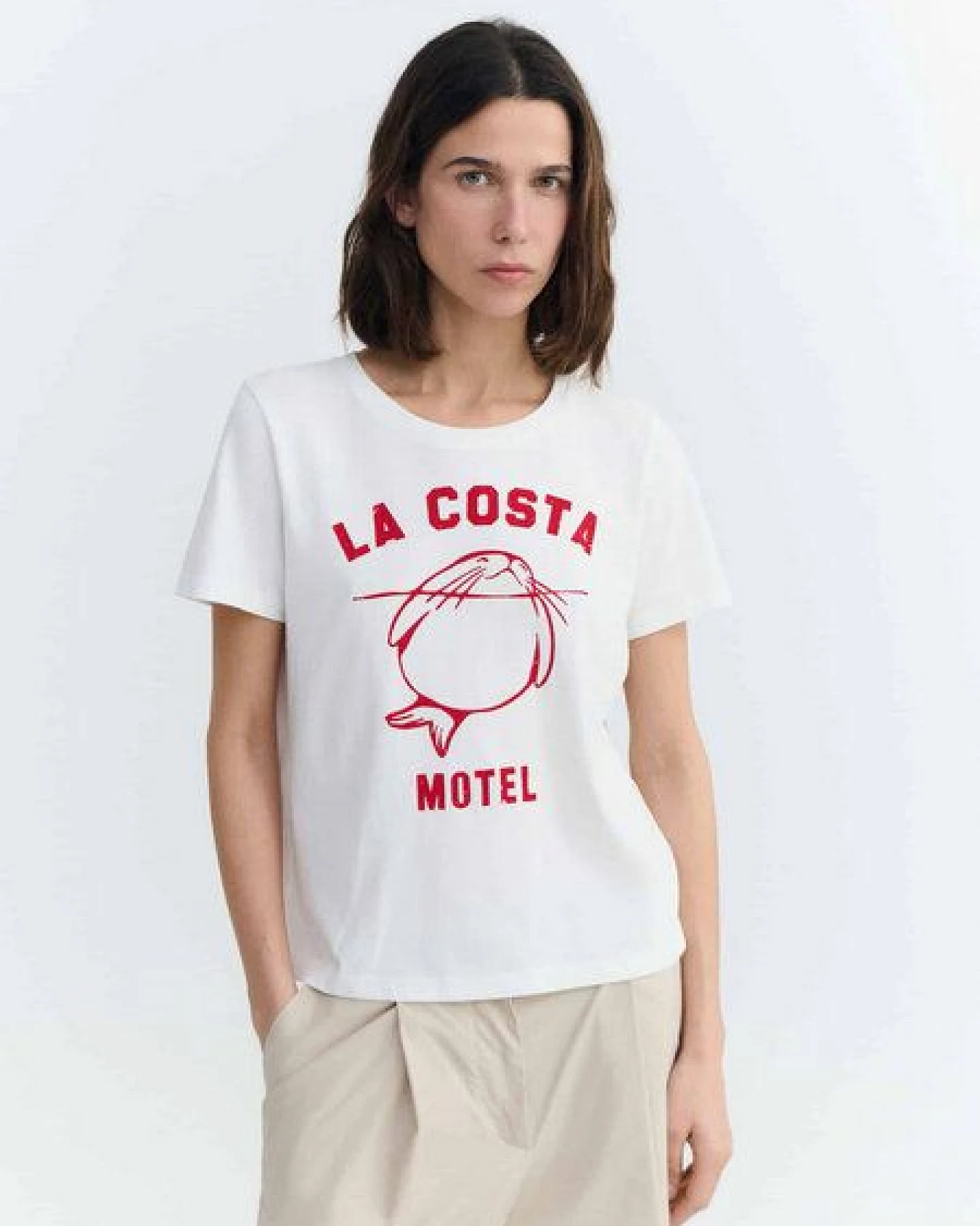 thinking mu Damen T-Shirt - Animal Motel Ida - aus Bio-Baumwolle – Ansicht 2