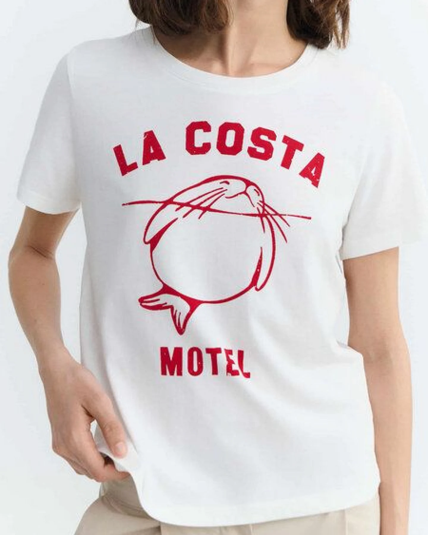 thinking mu Damen T-Shirt - Animal Motel Ida - aus Bio-Baumwolle – Ansicht 4