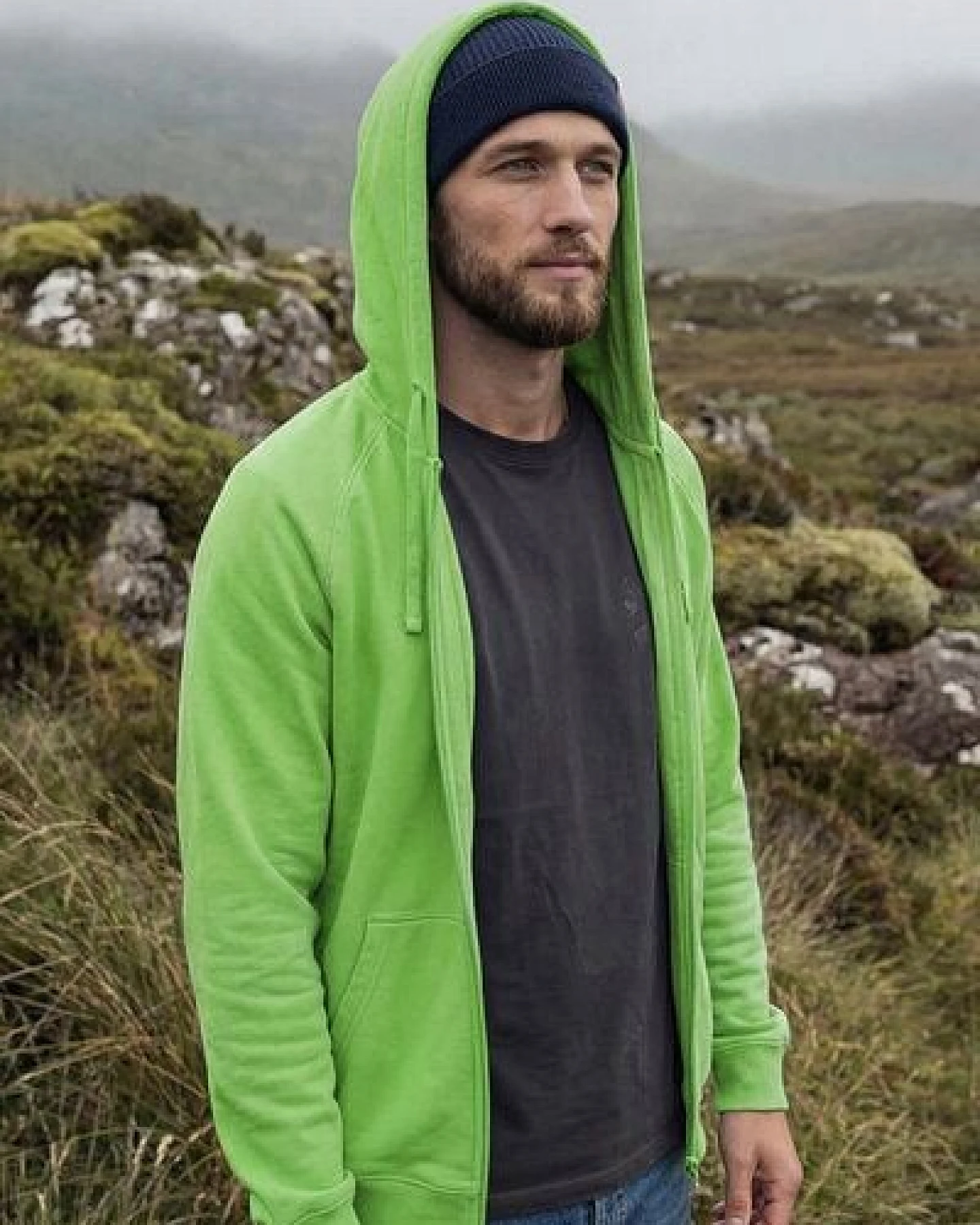 KOKOworld Kapuzenjacke Goa-Zip-Unisex – Ansicht 3