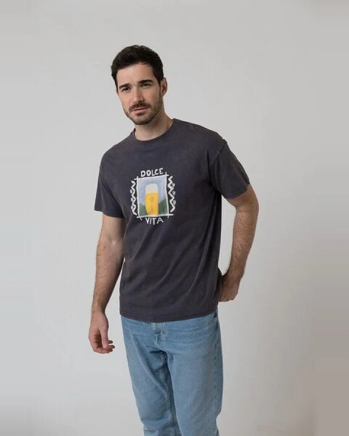 Bavarian Caps Herren T-Shirt aus Bio-Baumwolle - Oro Liquido