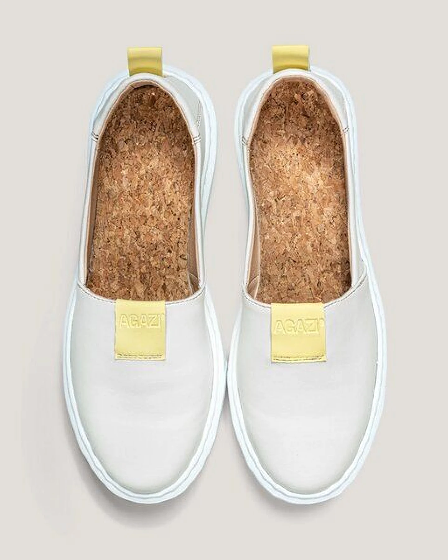 AGAZI „You go, girl!” slip-on sneakers made from Italian olives – Ansicht 3