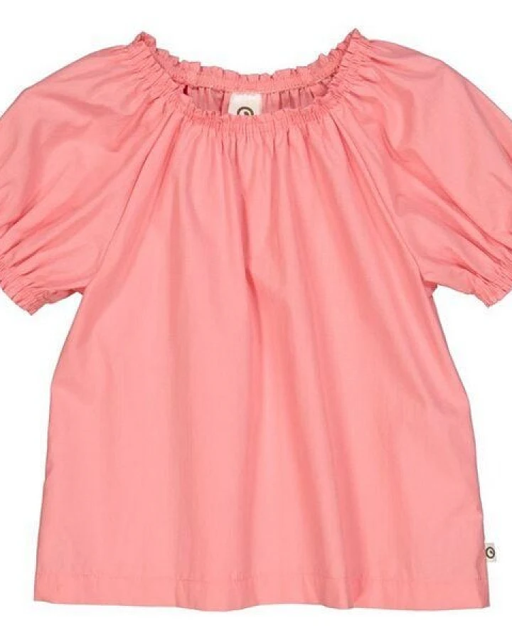 Fred's World by Green Cotton "Green Cotton" Kurzarm-Bluse Bubblegum