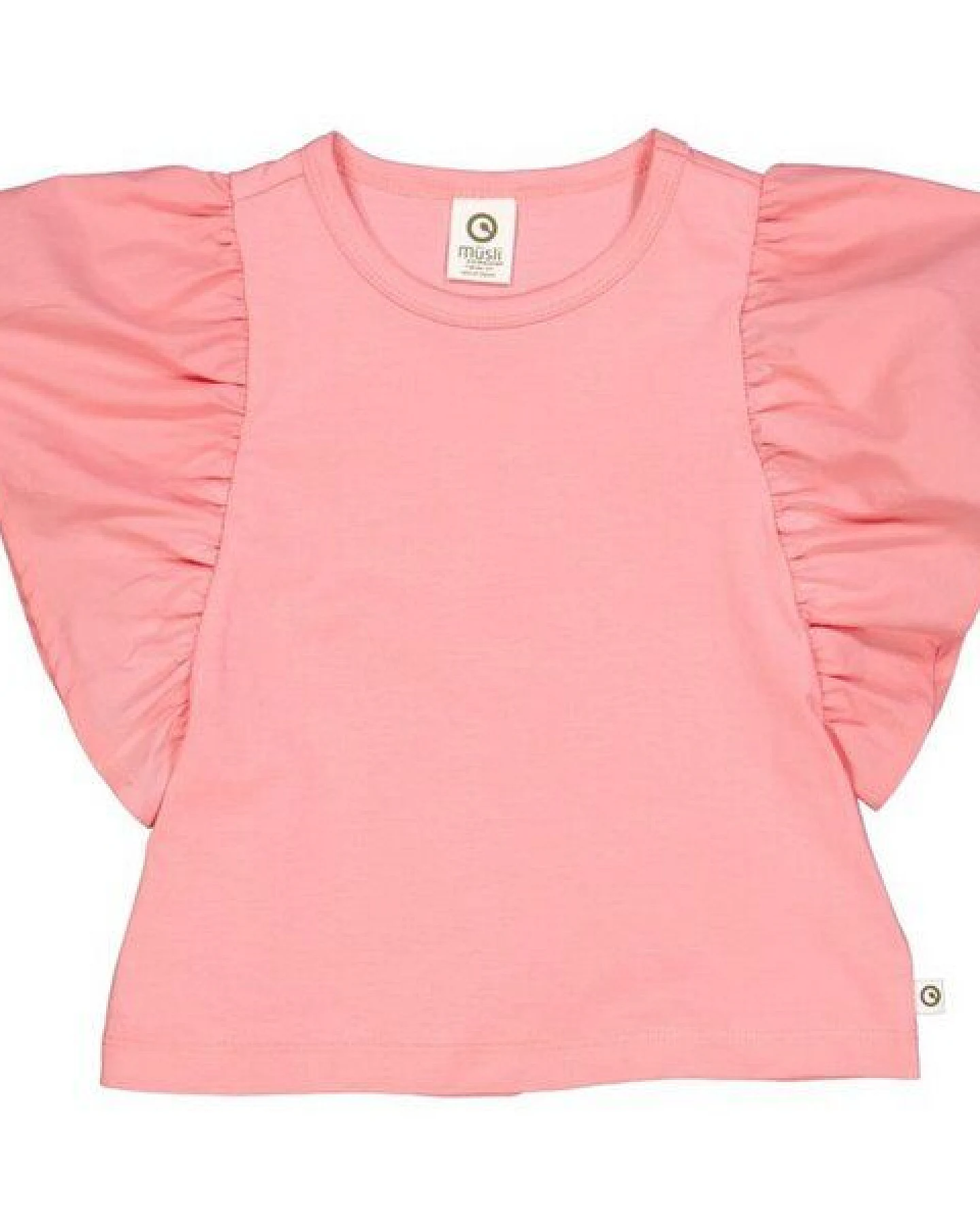 Fred's World by Green Cotton "Green Cotton" T-Shirt Flügelarm lachs – Ansicht 2