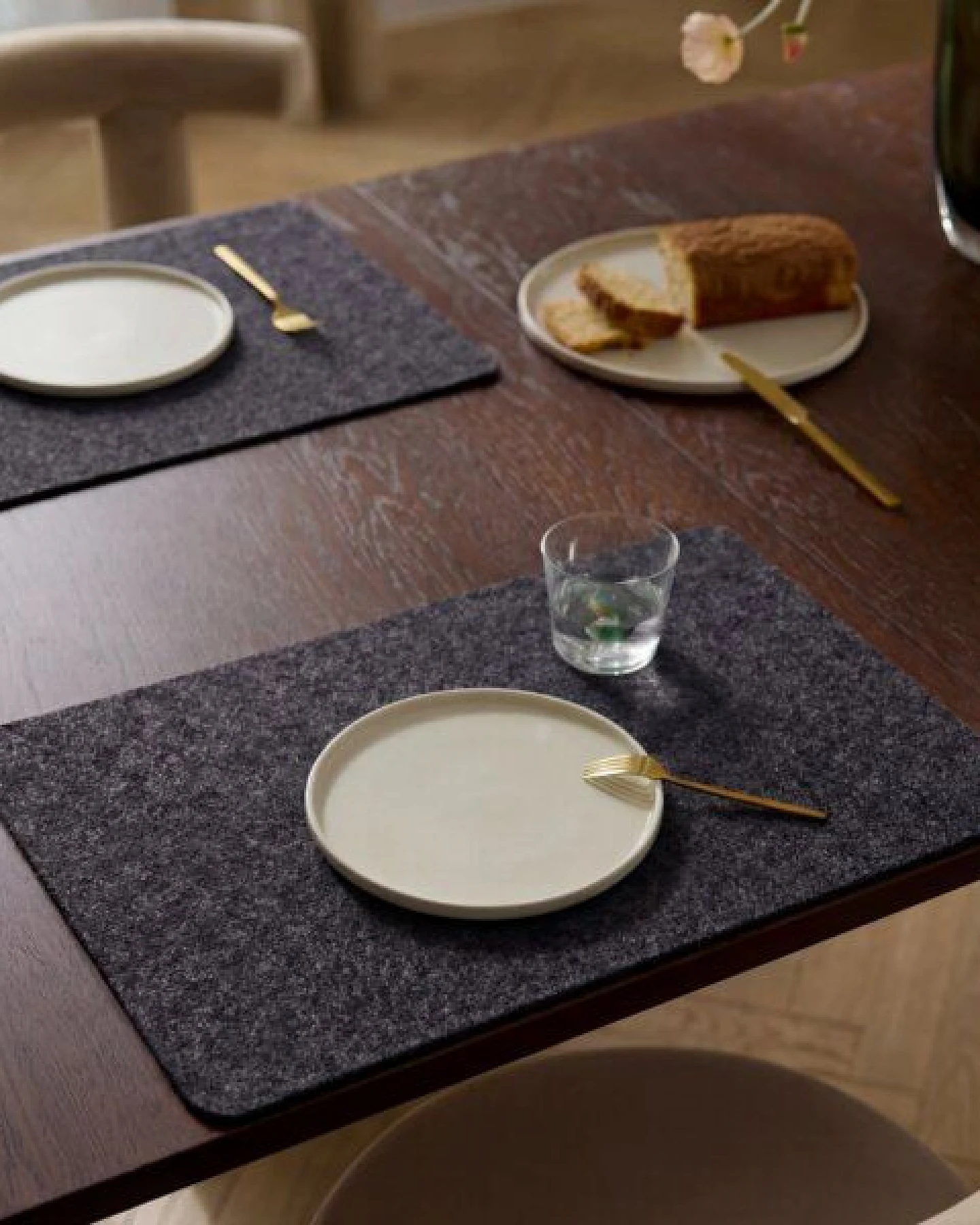 easy and green Tischset Filz (45 x 30cm) aus weichem 5mm Wollfilz – Ansicht 2