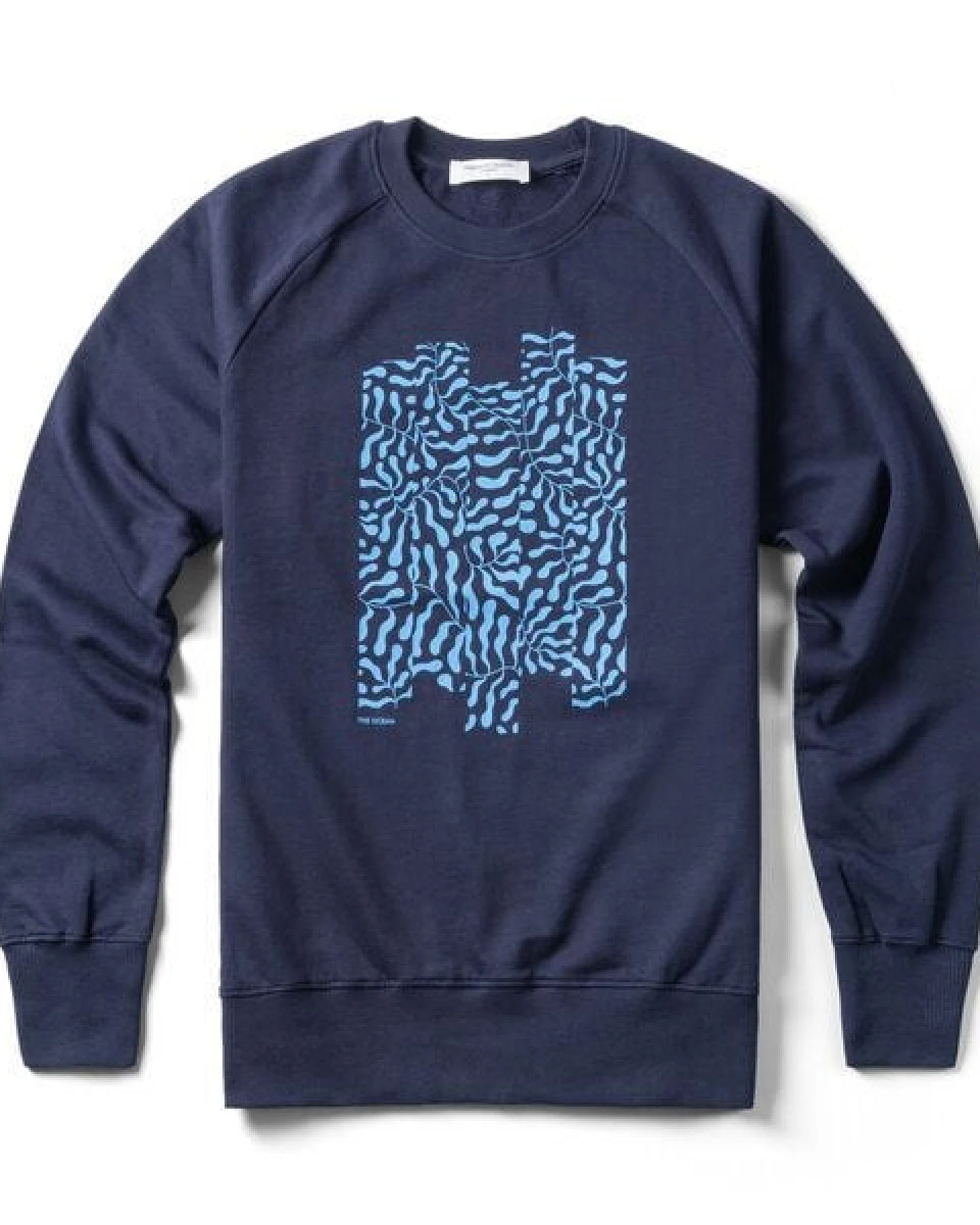 FANTASTIC REALITY STUDIOS THE OCEAN RAGLAN SWEATSHIRT - Bio-Baumwolle, Unisex – Ansicht 2