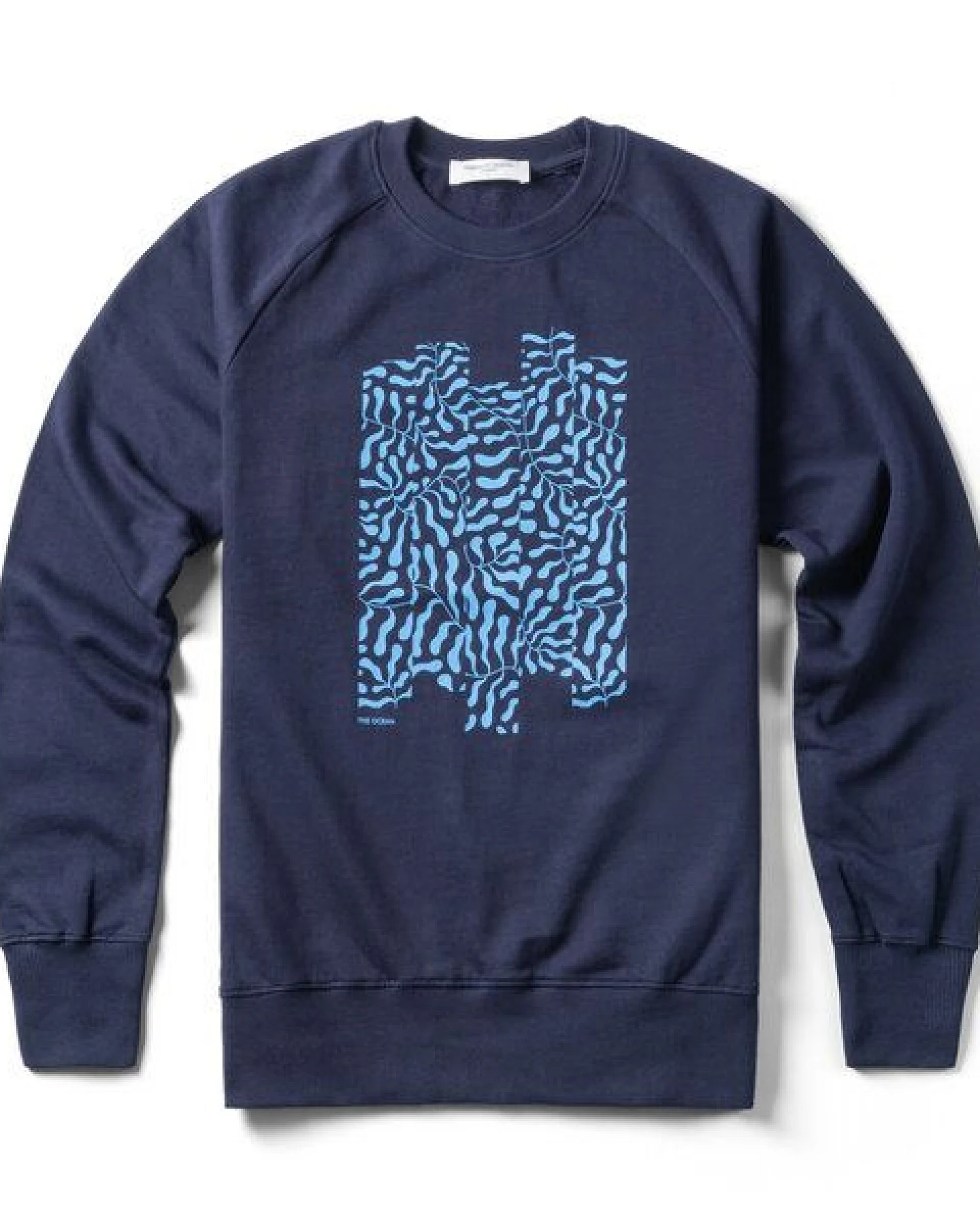 FANTASTIC REALITY STUDIOS THE OCEAN RAGLAN SWEATSHIRT - Bio-Baumwolle, Unisex – Ansicht 2