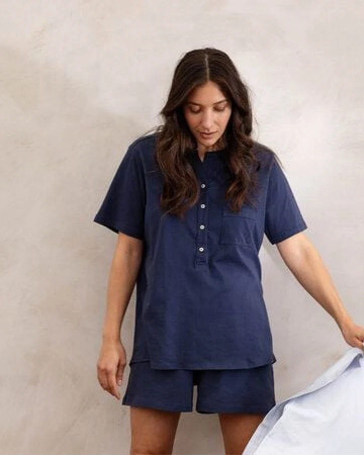 Yumeko Pyjama- T-Shirt Damen Jersey