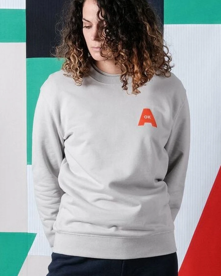 FANTASTIC REALITY STUDIOS A-OK SWEATSHIRT – Bio-Baumwolle, Unisex
