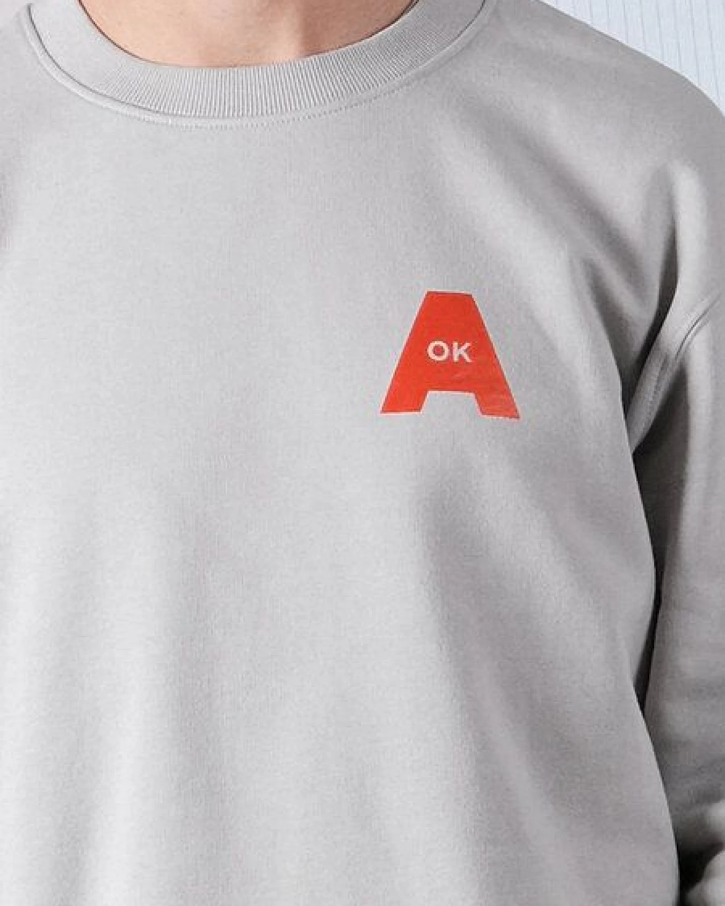 FANTASTIC REALITY STUDIOS A-OK SWEATSHIRT – Bio-Baumwolle, Unisex – Ansicht 3