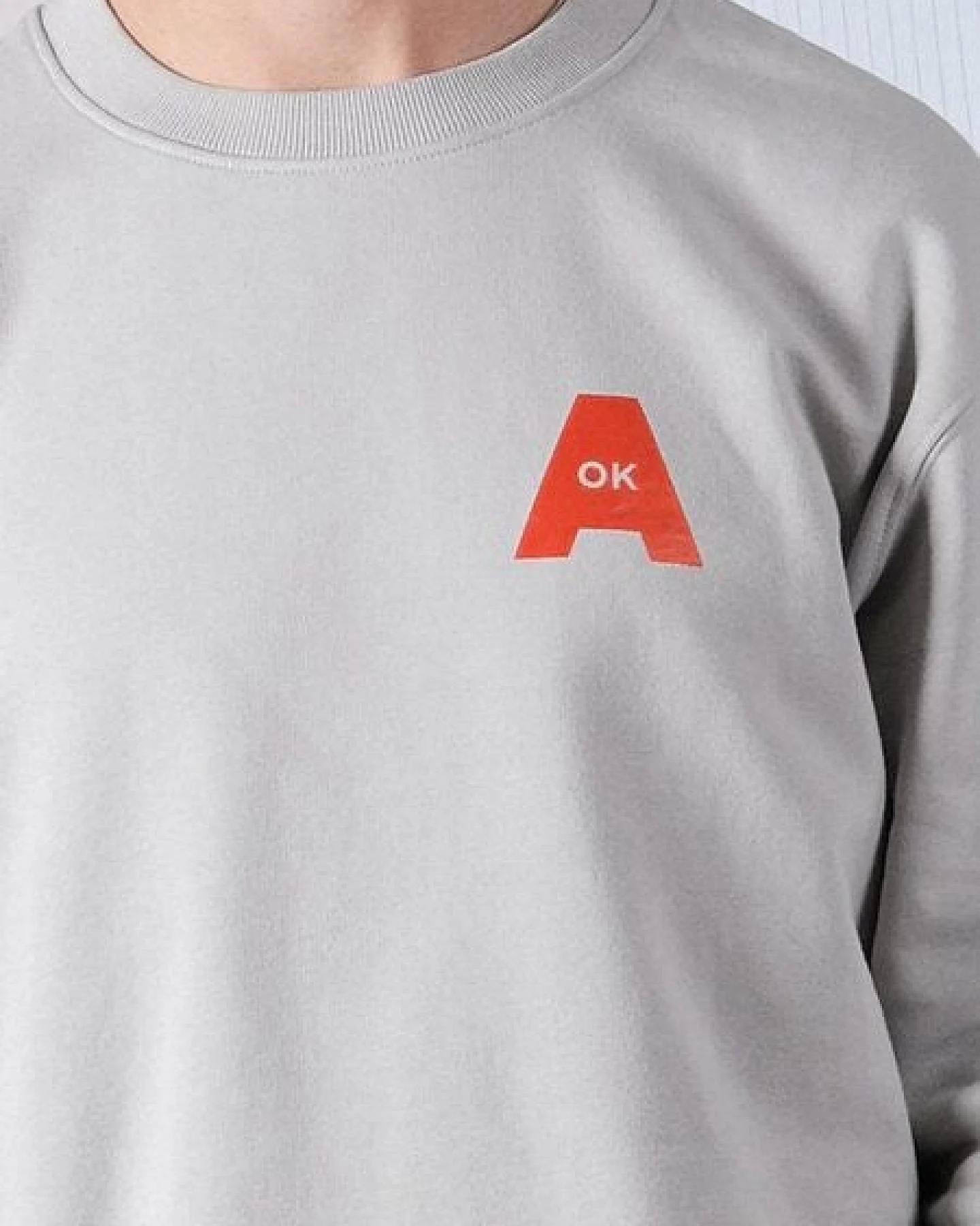 FANTASTIC REALITY STUDIOS A-OK SWEATSHIRT – Bio-Baumwolle, Unisex – Ansicht 3