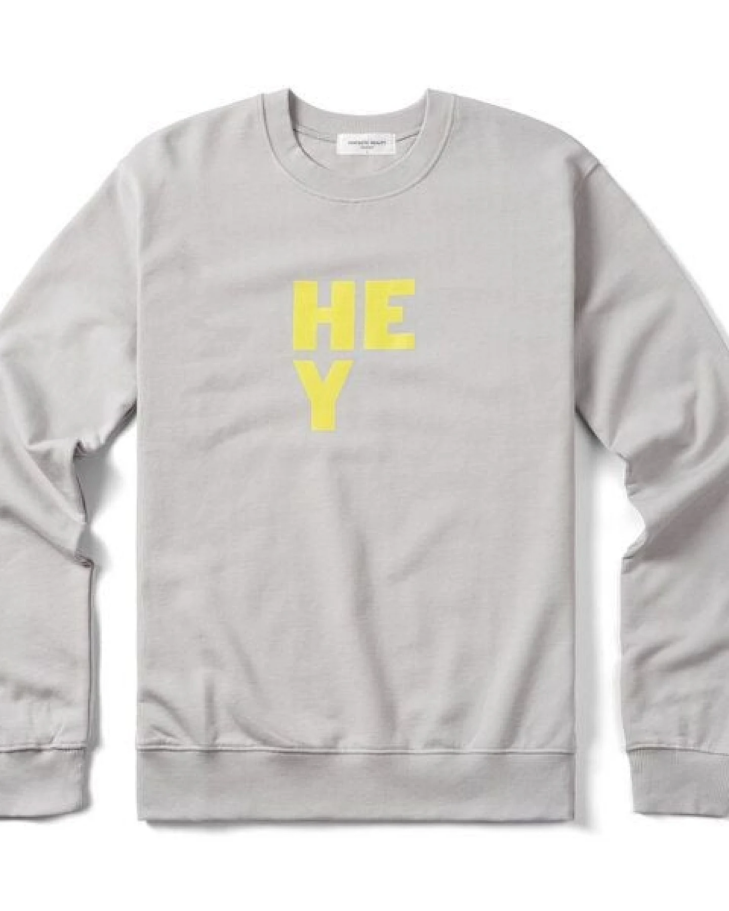 FANTASTIC REALITY STUDIOS HEY SWEATSHIRT – Bio-Baumwolle, Unisex – Ansicht 2