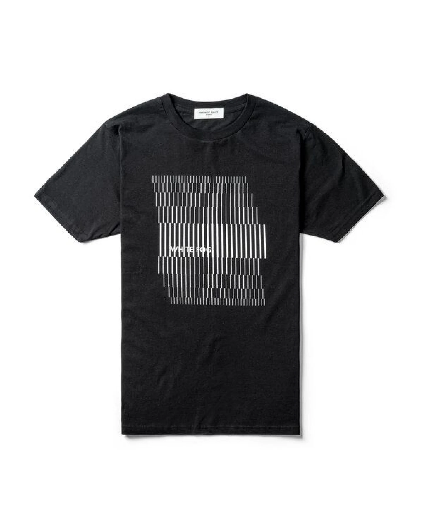 FANTASTIC REALITY STUDIOS WHITE FOG T-SHIRT – Bio-Baumwolle, Unisex – Ansicht 2