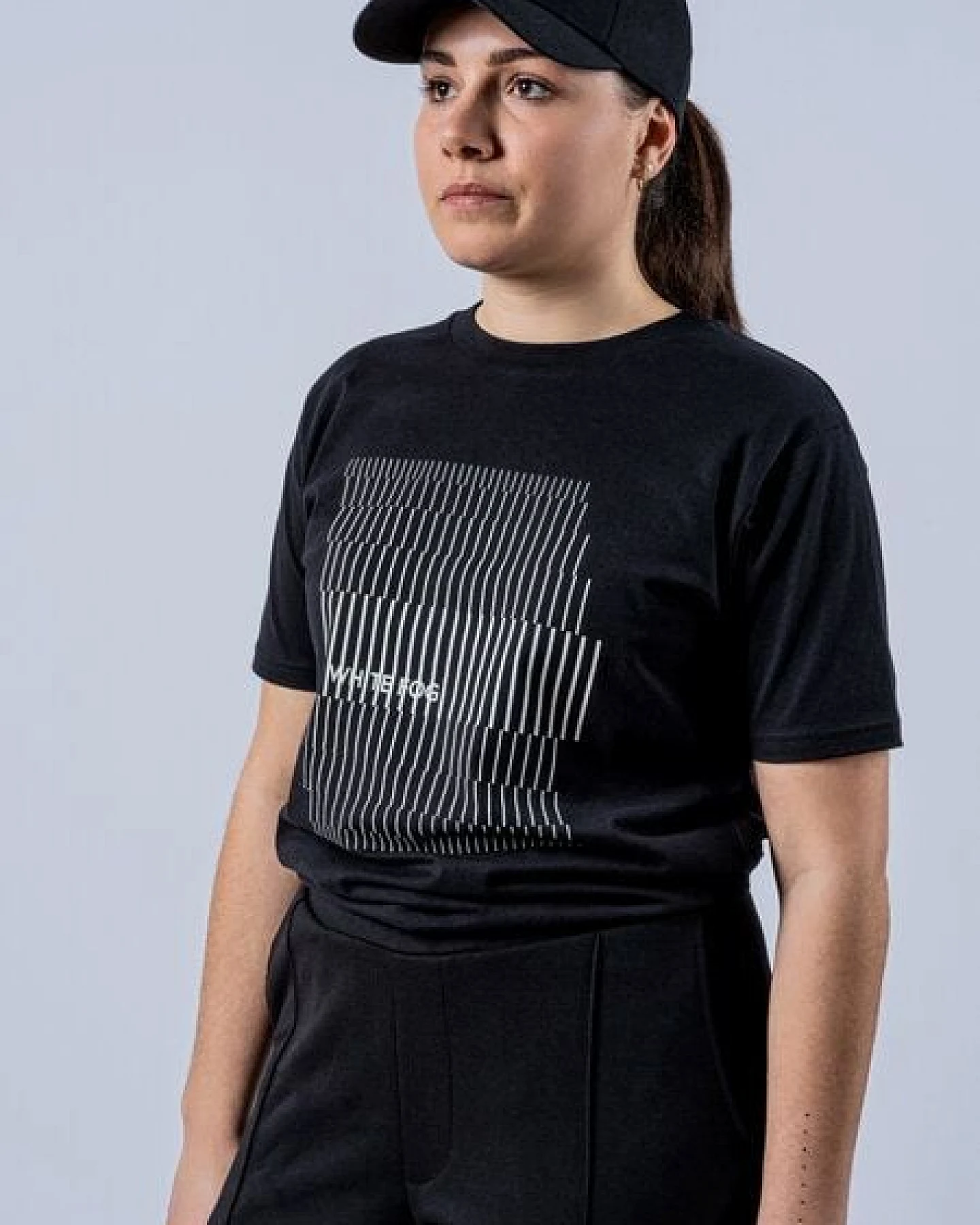 FANTASTIC REALITY STUDIOS WHITE FOG T-SHIRT – Bio-Baumwolle, Unisex – Ansicht 4