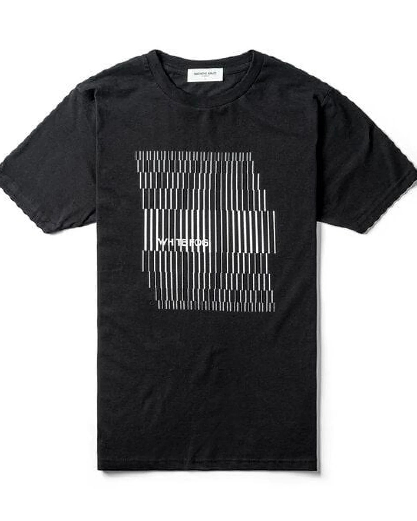FANTASTIC REALITY STUDIOS WHITE FOG T-SHIRT – Bio-Baumwolle, Unisex – Ansicht 2