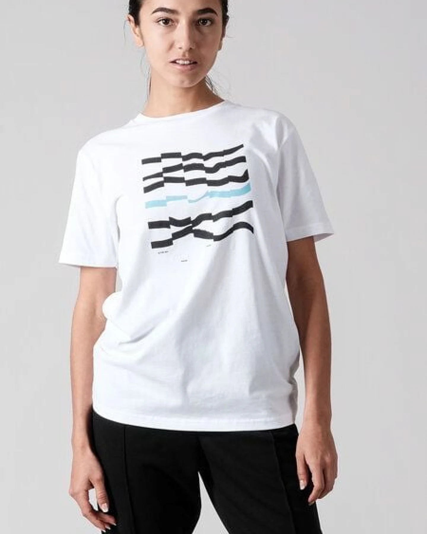 FANTASTIC REALITY STUDIOS WAVES T-SHIRT – Bio-Baumwolle, Unisex – Ansicht 4