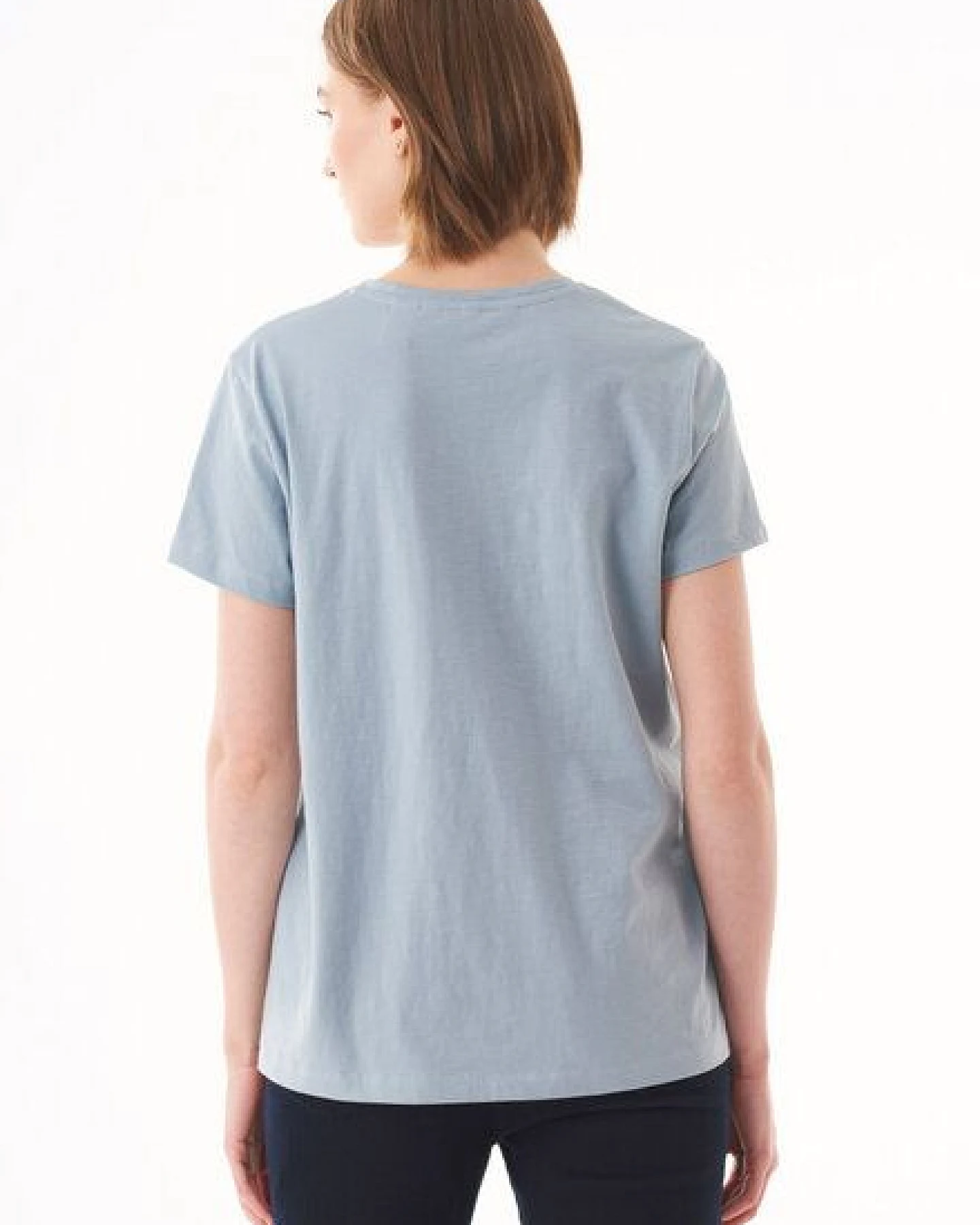 ORGANICATION Damen Basic T-Shirt aus Bio-Baumwolle – Ansicht 4