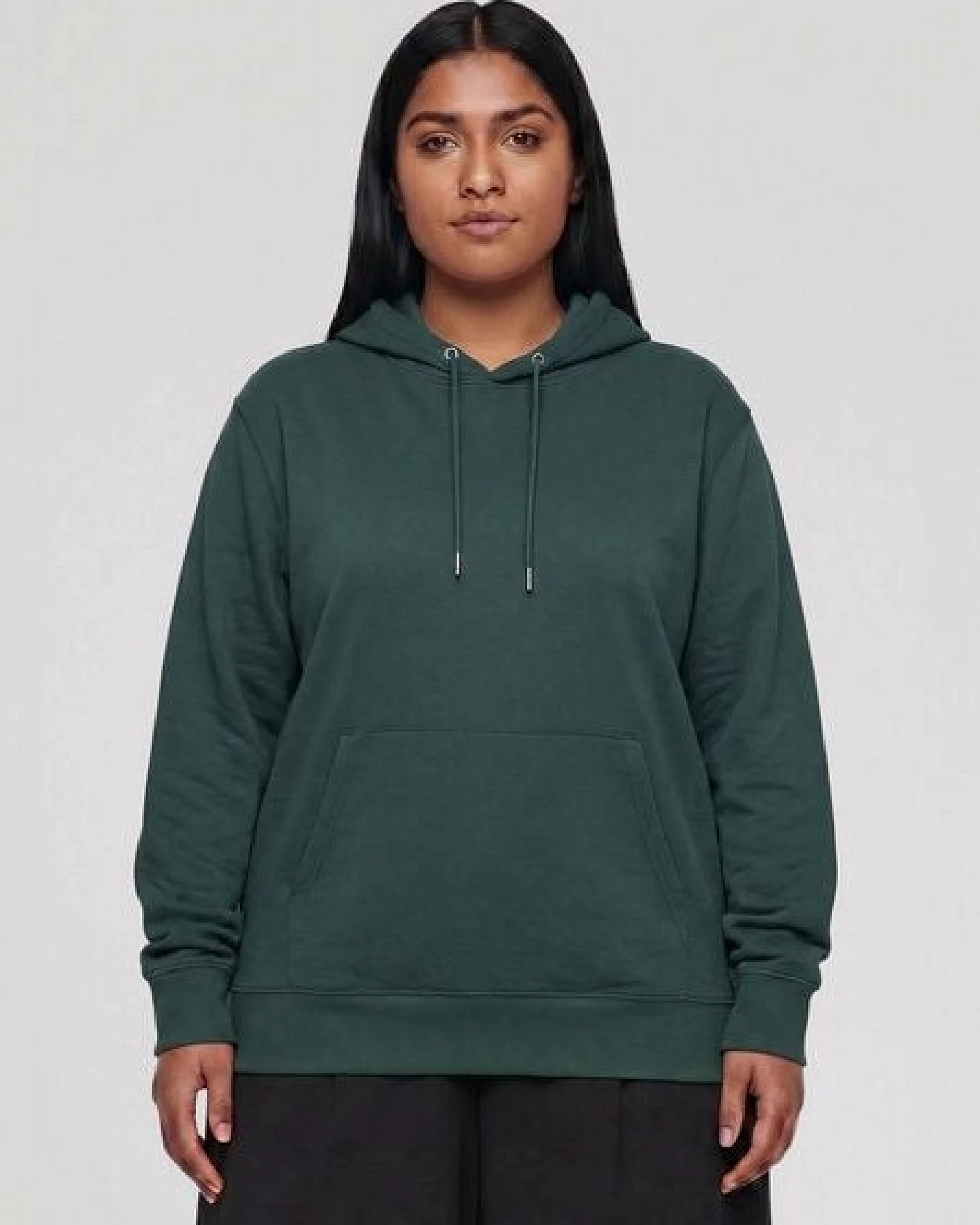 glore Basics Basic Hoodie mit Kordeln - Toni - aus Bio-Baumwolle – Ansicht 4