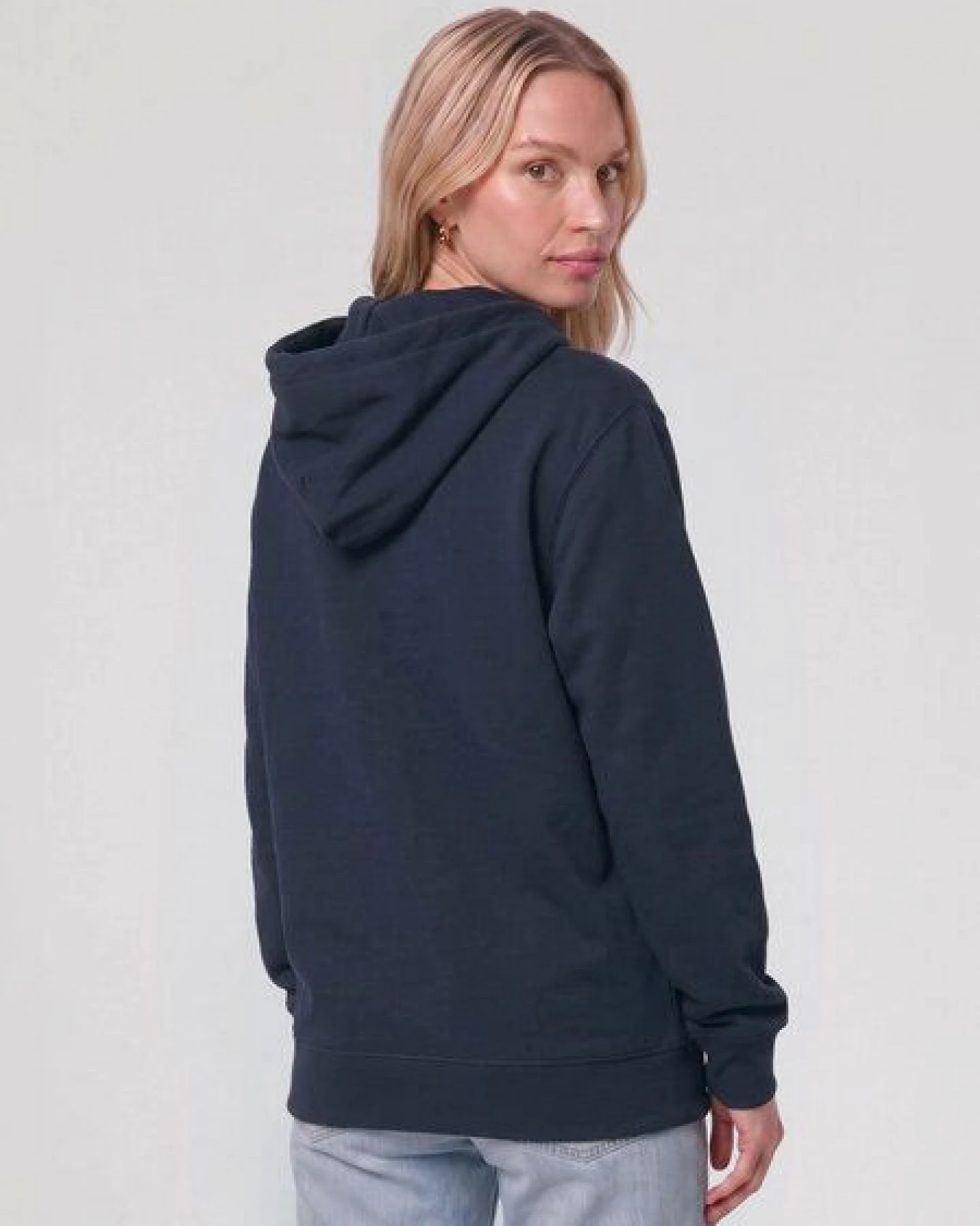 glore Basics Basic Hoodie mit Kordeln - Toni - aus Bio-Baumwolle – Ansicht 3