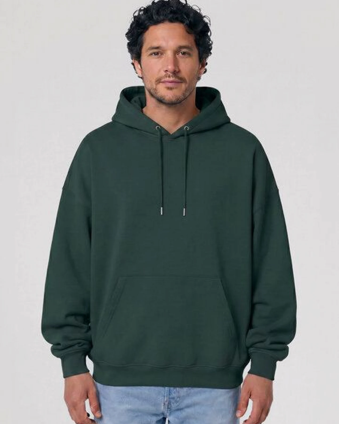 glore Basics Basic Hoodie mit Kordeln - Toni - aus Bio-Baumwolle – Ansicht 2