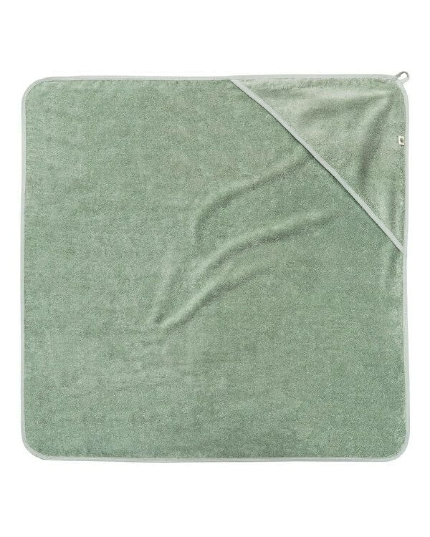 People Wear Organic Biobaby Kapuzenhandtuch, Frottee, 100% Baumwolle (kbA), 80x80cm – Ansicht 2
