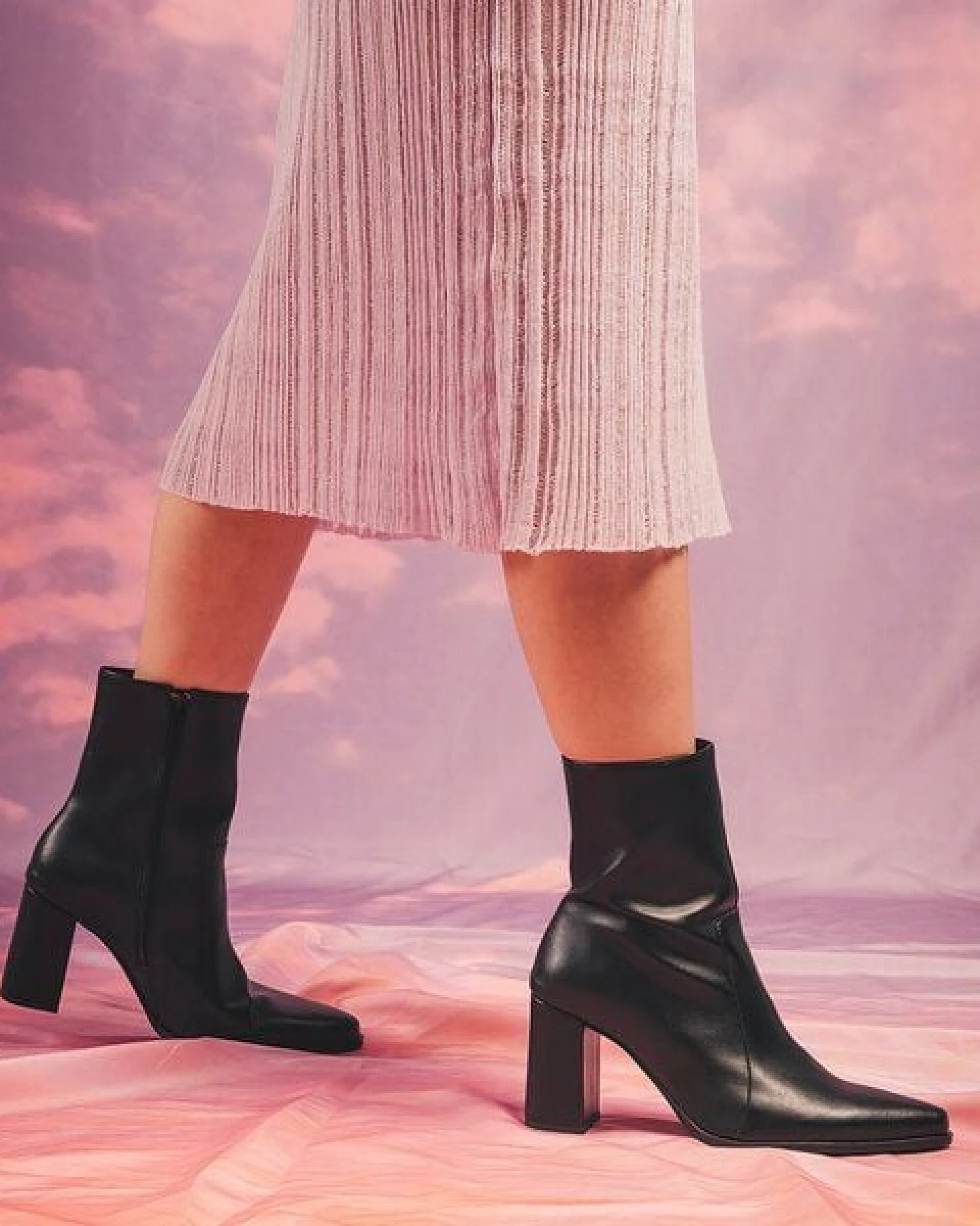 Nae Vegan Shoes NAE Lydia Black Apple Vegane Stiefel – Ansicht 2