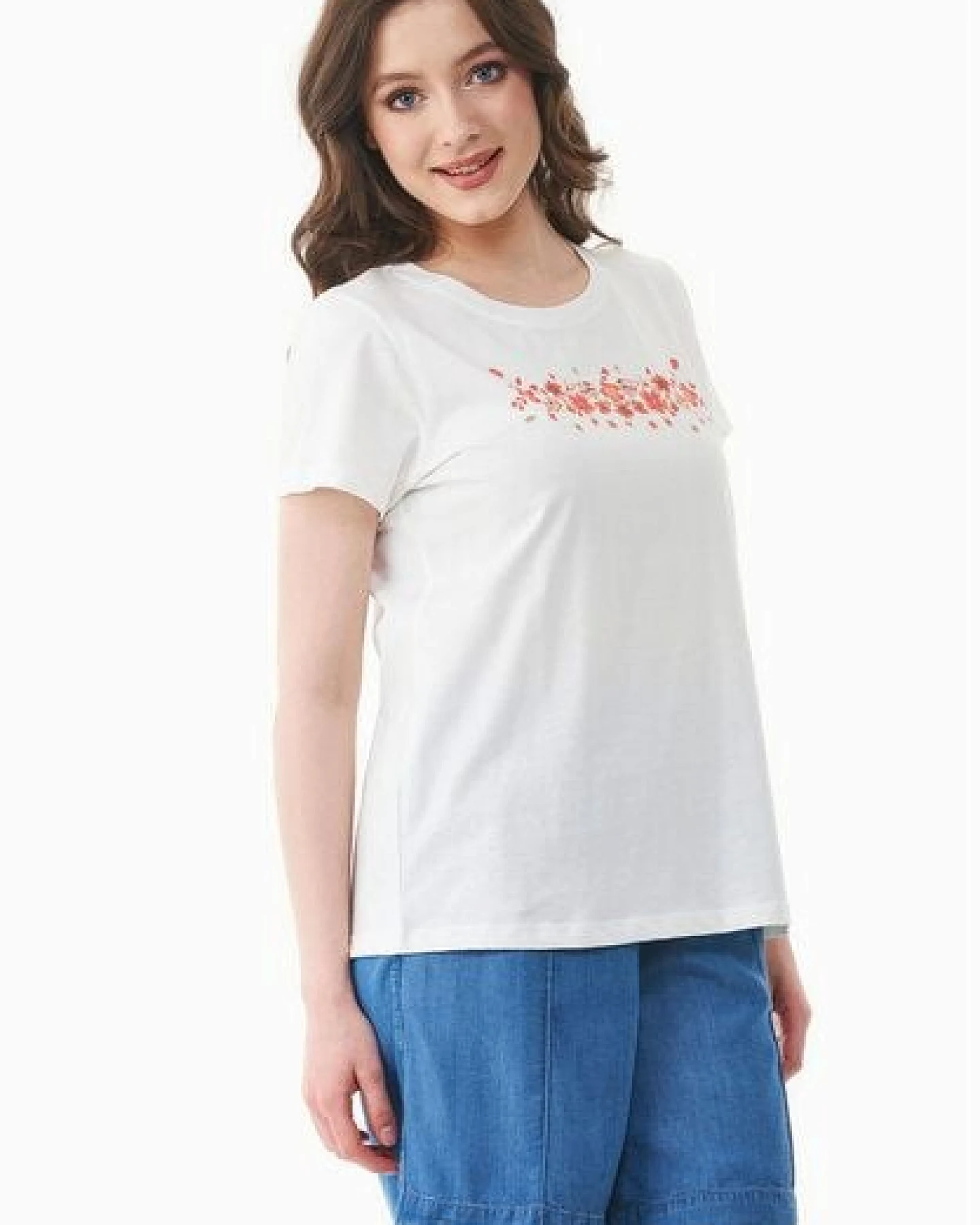 ORGANICATION T-Shirt aus Bio-Baumwolle mit Print – Ansicht 4