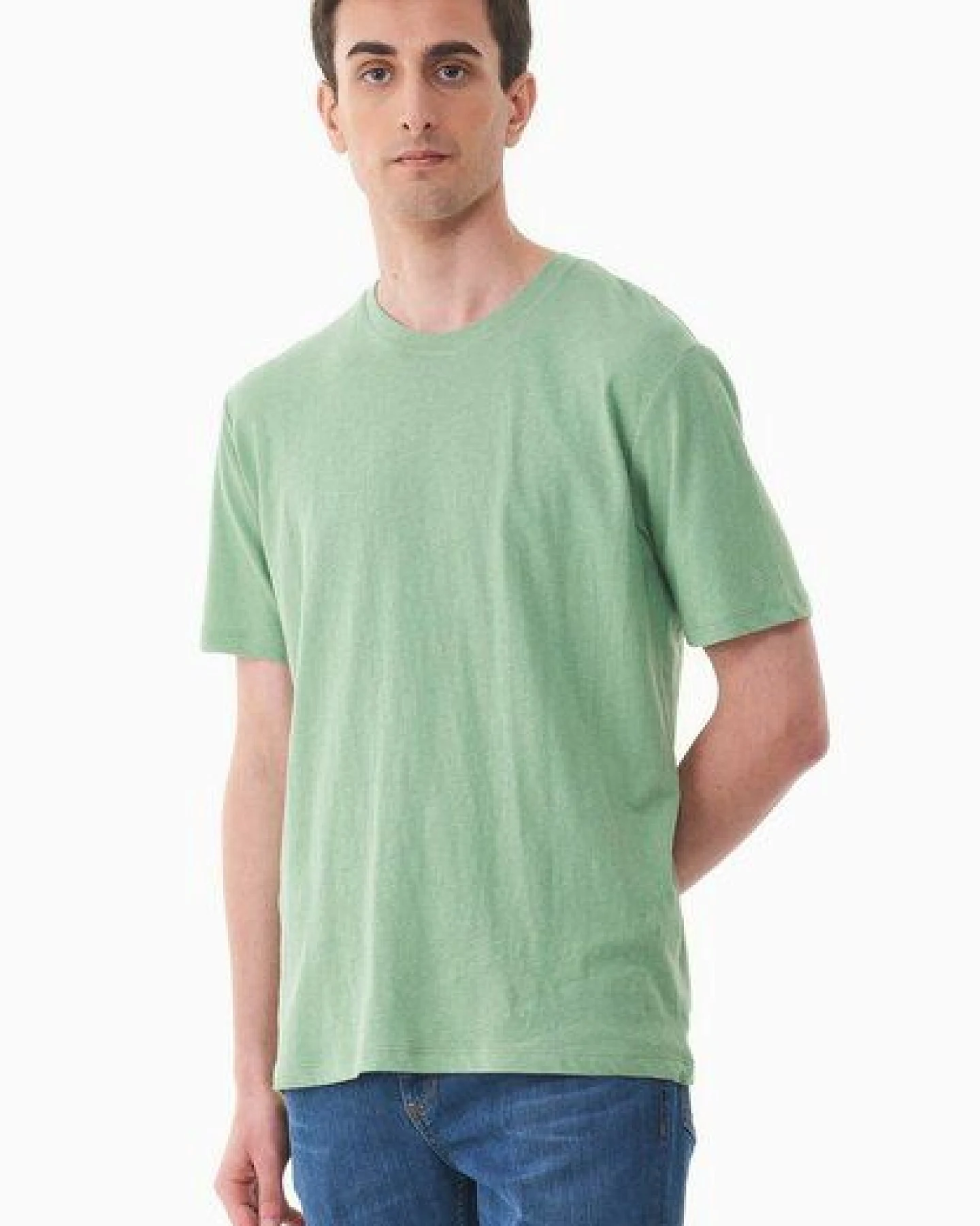 ORGANICATION T-Shirt aus Bio-Baumwolle und Leinen – Ansicht 4